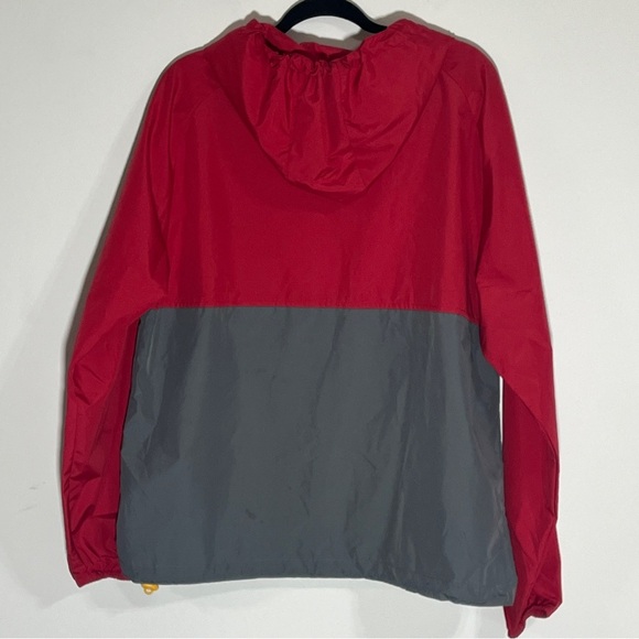 Universal Studios Harry Potter Gryffindor WIndbreaker Gray Red Size Small - Picture 2 of 6